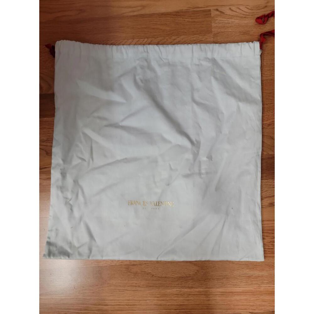 Frances Valentine Dust Bag Light blue 21.5” X 21 5”. EUC - Picture 5 of 7